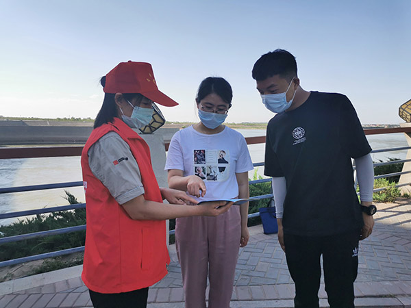 大唐海勃灣水利樞紐公司：保護(hù)母親河，我們在行動