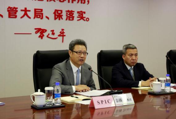 錢智民會見西門子總裁凱颯、西門子能源公司總裁布魯赫
