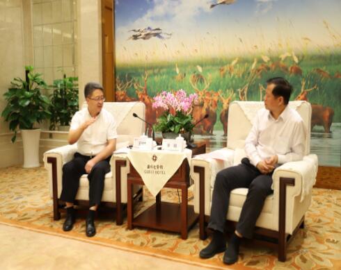 國家電投黨組成員、副總經理王樹東赴江蘇進行拜會、調研