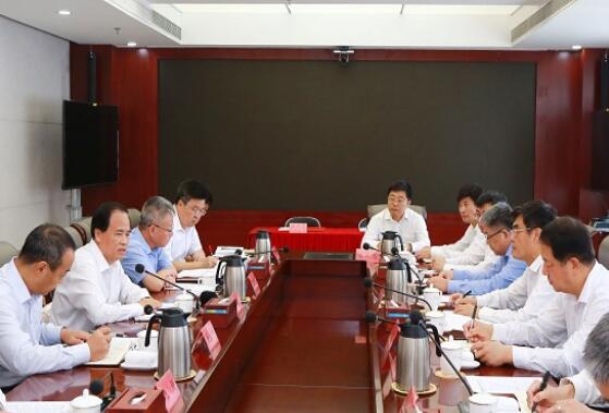 舒印彪拜會海南省委書記劉賜貴、省長沈曉明