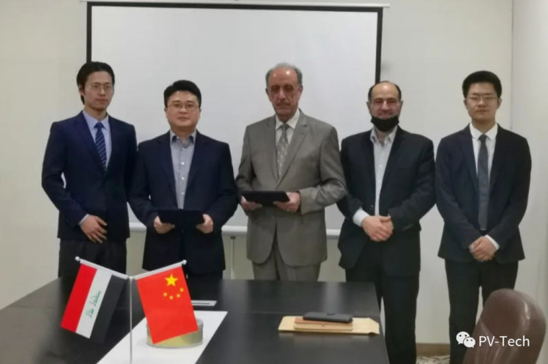 中國能建與伊拉克、越南簽署355MW光伏項(xiàng)目