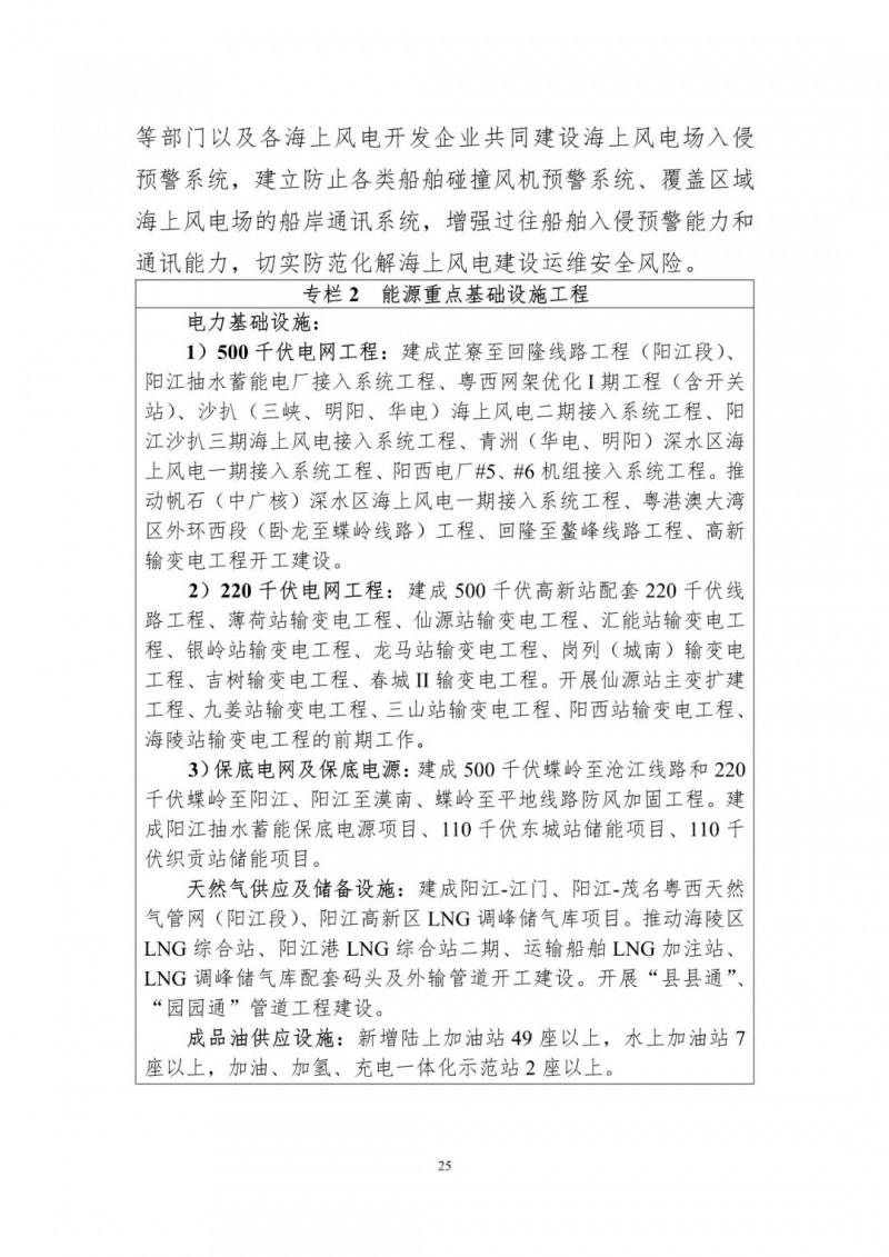 著力打造多元清潔能源供應(yīng)體系！廣東陽江市發(fā)布《能源發(fā)展“十四五”規(guī)劃》（征求意見稿）