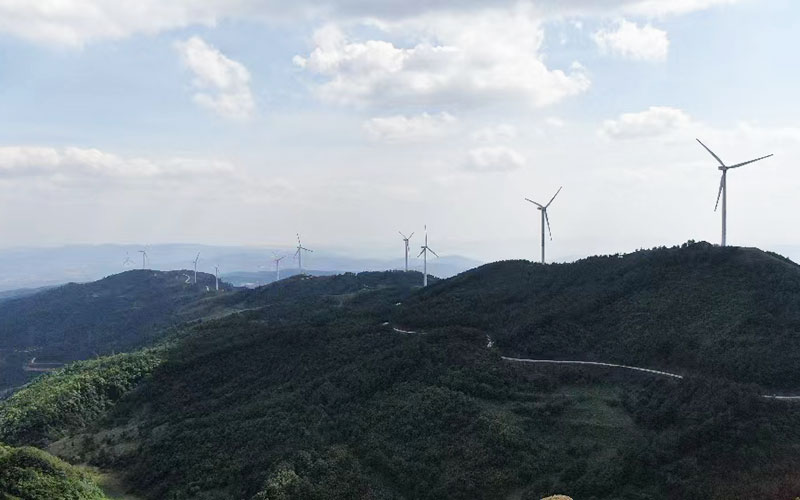 云南華寧縣風電產業(yè)再揚帆