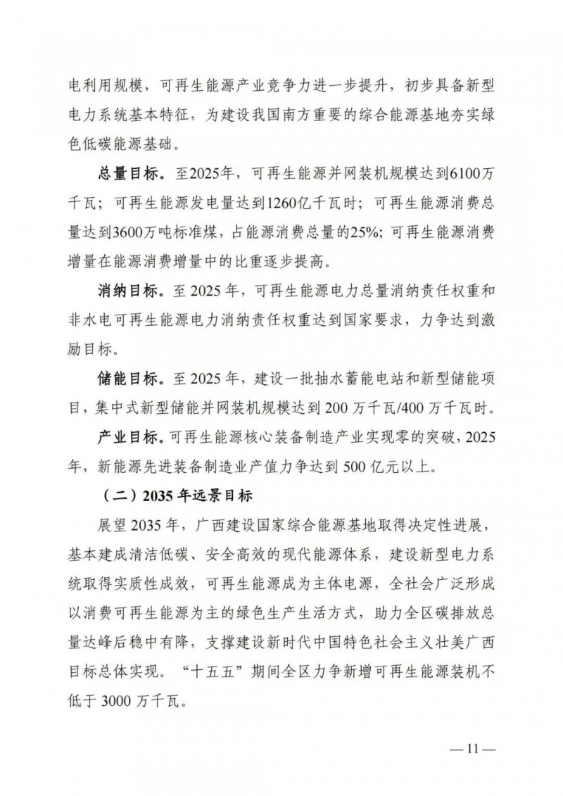 廣西“十四五”規(guī)劃：大力發(fā)展光伏發(fā)電，到2025年新增光伏裝機15GW！