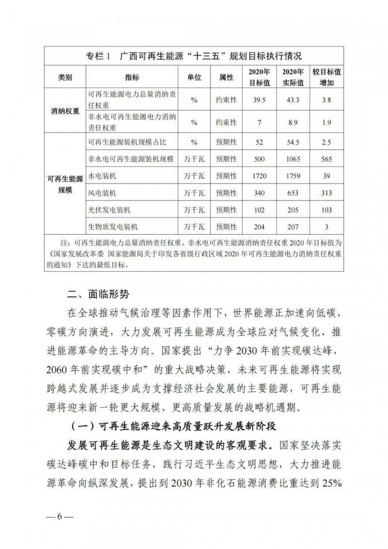 廣西“十四五”規(guī)劃：大力發(fā)展光伏發(fā)電，到2025年新增光伏裝機15GW！