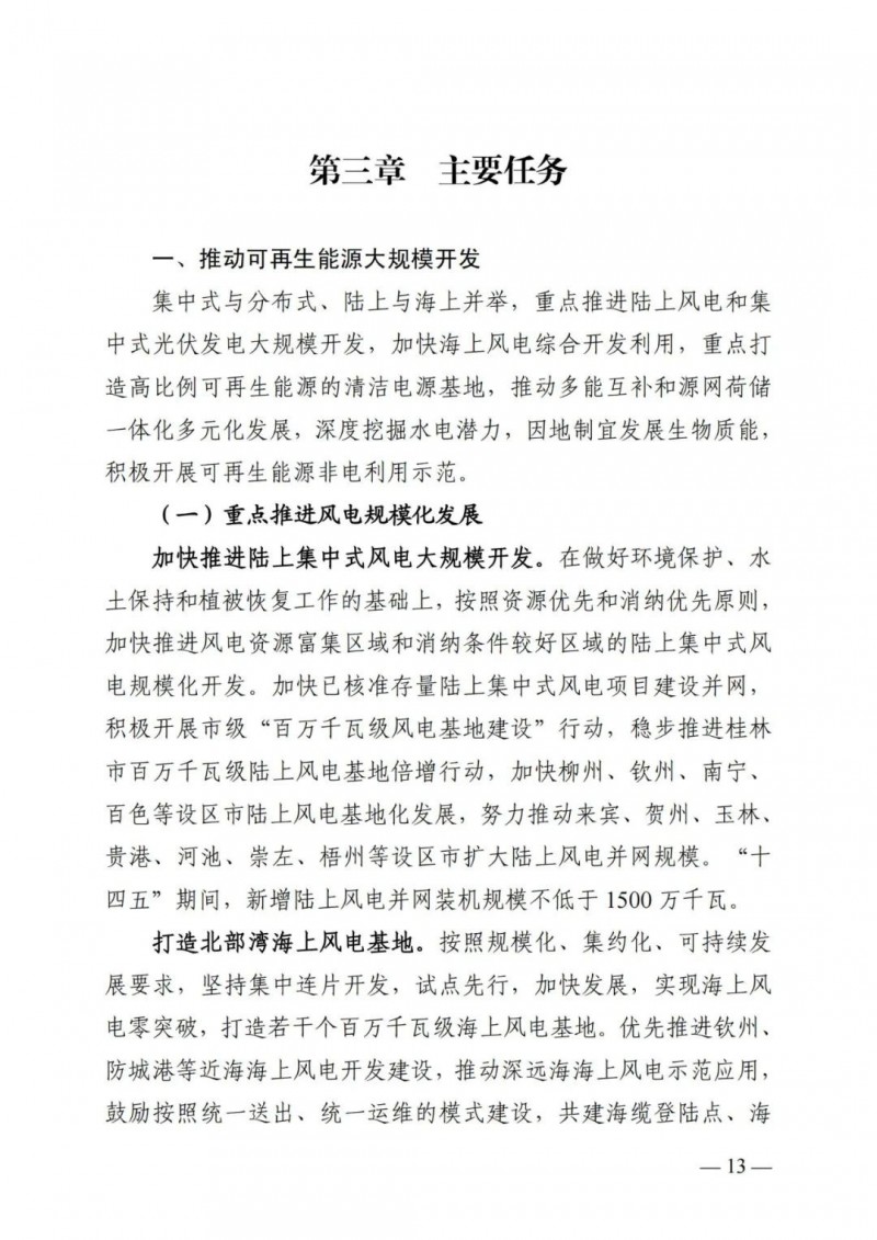 廣西“十四五”規(guī)劃：大力發(fā)展光伏發(fā)電，到2025年新增光伏裝機15GW！
