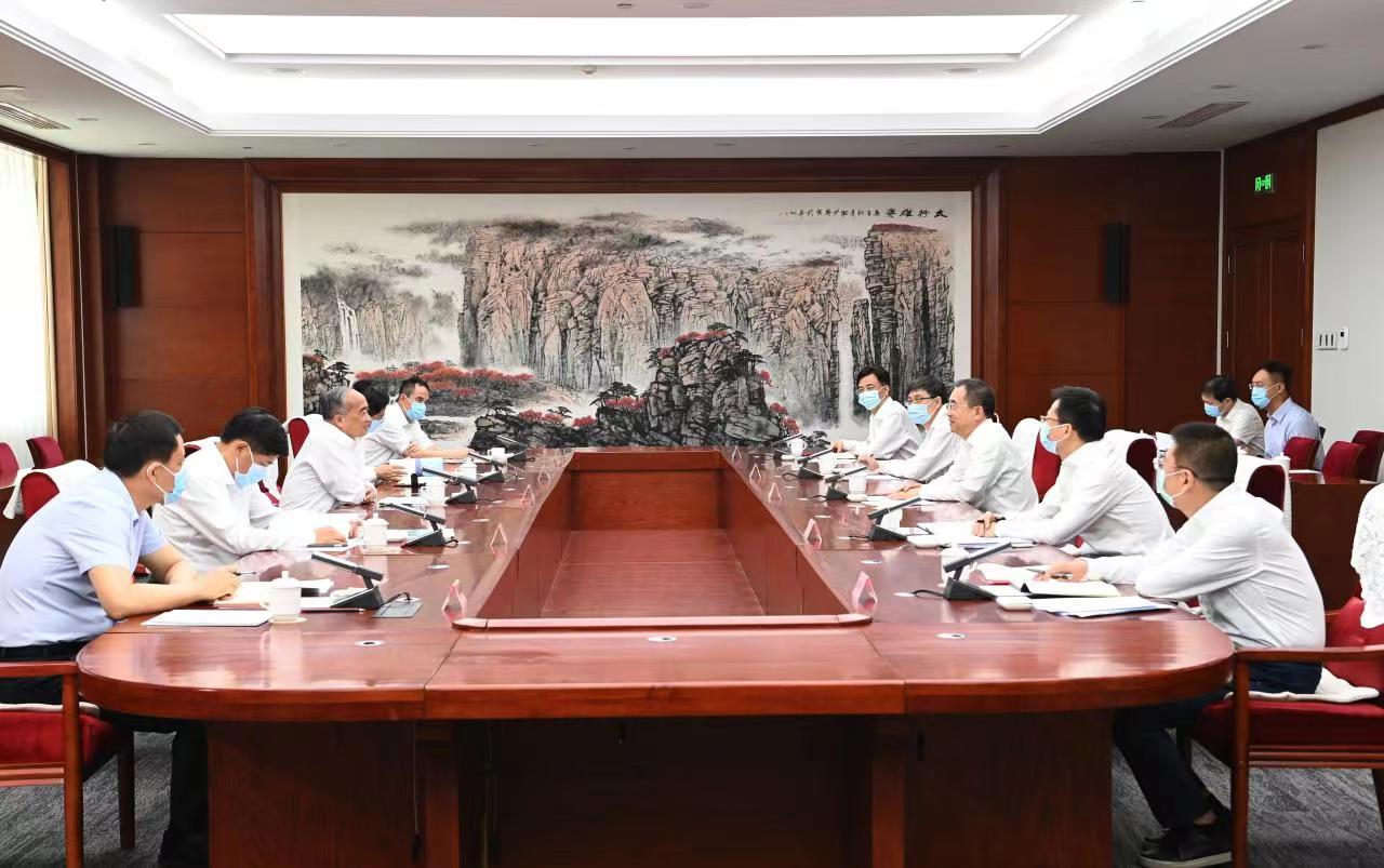 鄒磊拜會(huì)山西省委書記、省人大常委會(huì)主任林武