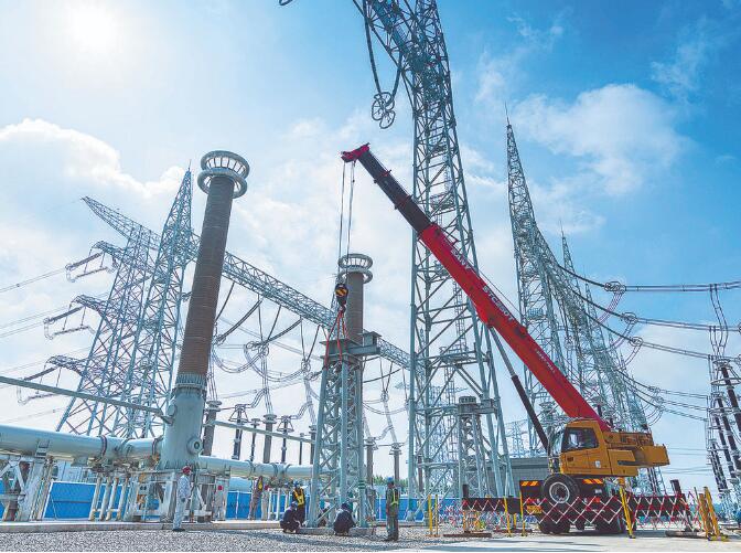 賦能京畿，北京東變電站擴(kuò)建忙