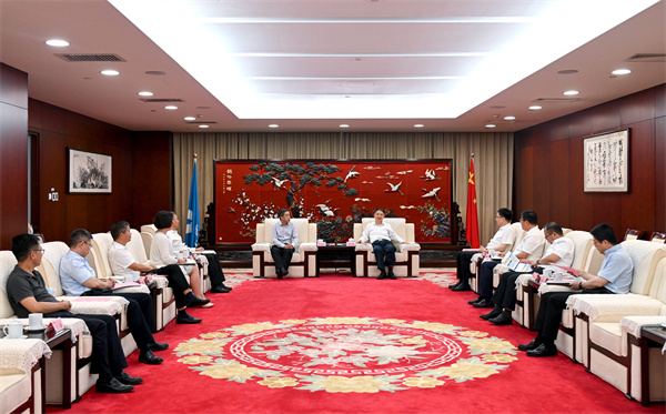 溫樞剛會(huì)見中國信達(dá)黨委書記、董事長張衛(wèi)東