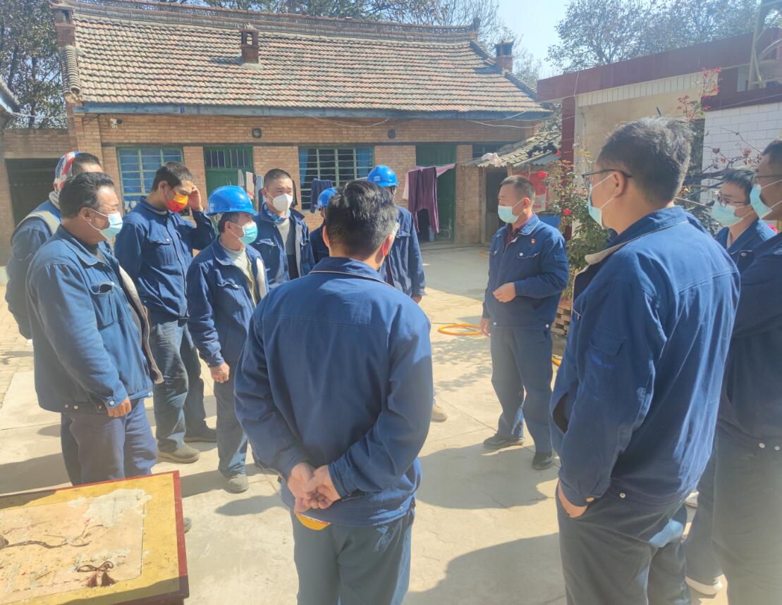 中能建建筑集團正寧百萬項目部開展合作隊伍租房處疫情防控、用電防火專項檢查