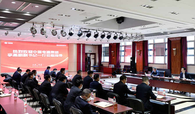 中國電建黨委副書記、董事李燕明到水電基礎局調研慰問