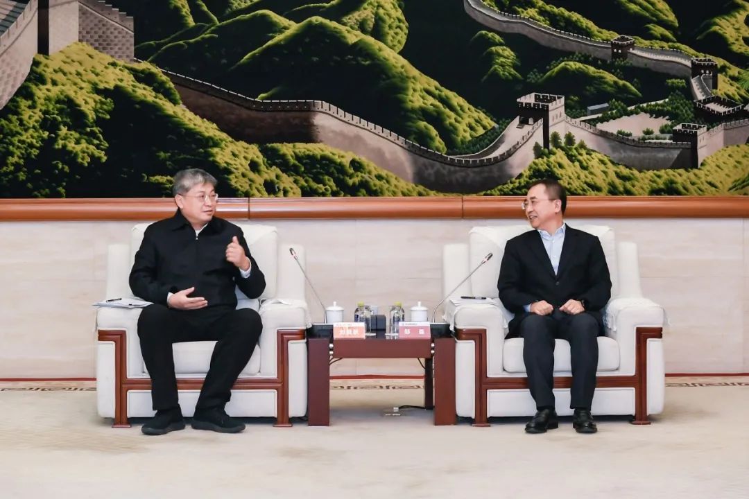 國(guó)家能源集團(tuán)黨組書記、董事長(zhǎng)劉國(guó)躍與中國(guó)大唐主要領(lǐng)導(dǎo)會(huì)談