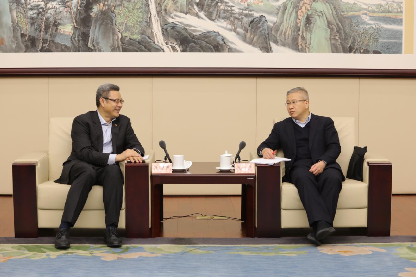 國家電投黨組書記、董事長錢智民拜會(huì)浙江省委常委、常務(wù)副省長徐文光