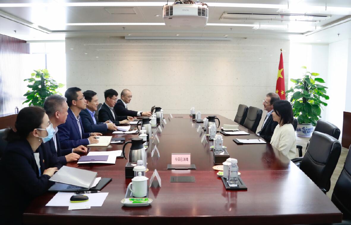 國家電投黨組成員、副總經(jīng)理陳海斌會見國際鋁業(yè)協(xié)會秘書長邁爾斯·珀瑟
