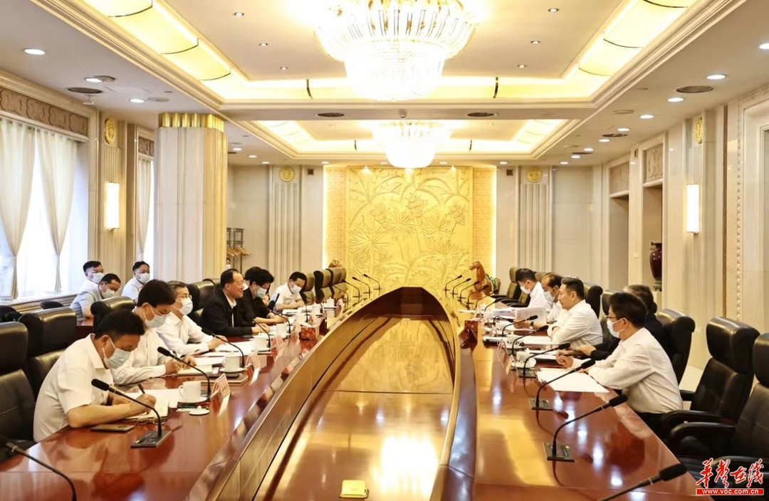 湖南省政府在京與交通運(yùn)輸部、國家能源局、中國中車舉行工作會(huì)談