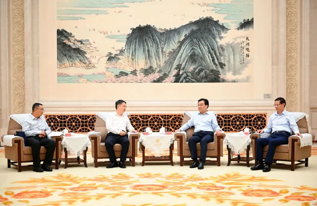 華能集團(tuán)黨組書記、董事長溫樞剛拜會江蘇省委書記信長星、省長許昆林