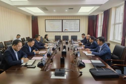 吉電股份牛國君拜會吉林省鄉(xiāng)村振興局黨組書記、局長韓陽