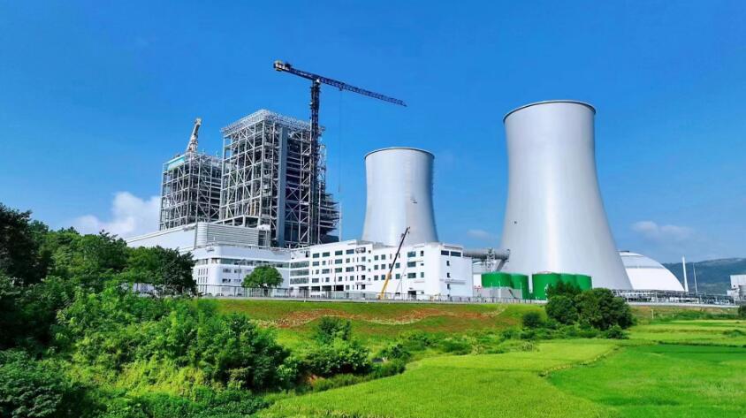 湖南岳陽電廠2×100萬千瓦新建項(xiàng)目1號(hào)機(jī)組投運(yùn)