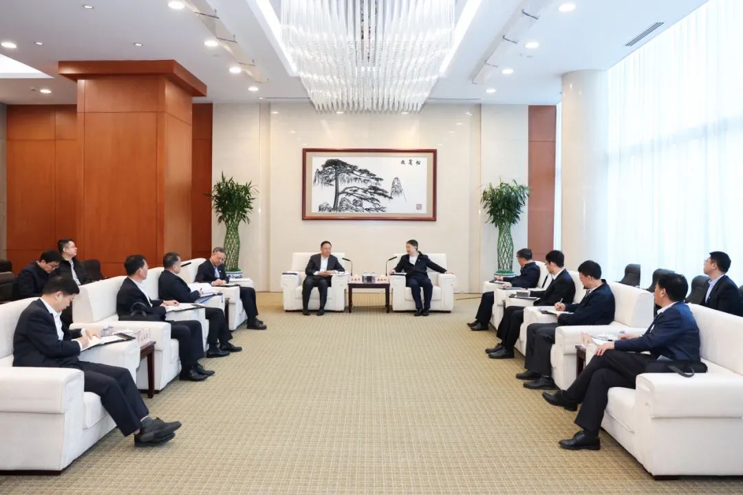 華能集團(tuán)黨組書記、董事長溫樞剛會見中國鐵建黨委書記、董事長汪建平