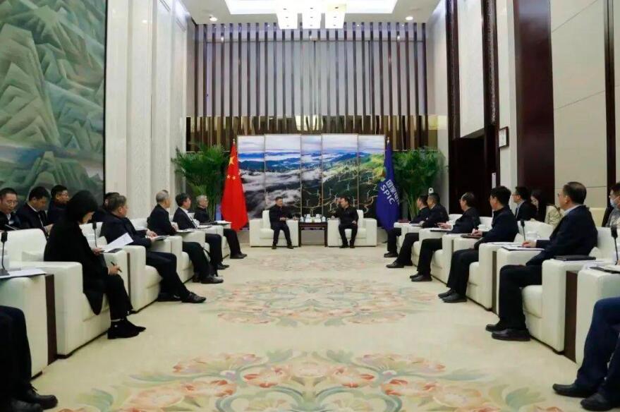 國(guó)家電投黨組書記、董事長(zhǎng)劉明勝會(huì)見東方電氣黨組書記、董事長(zhǎng)俞培根