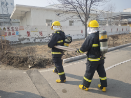 華潤(rùn)電力盤錦公司發(fā)電黨支部、綜合黨支部聯(lián)合開展消防應(yīng)急演練