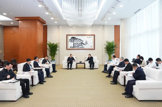 華能集團總經(jīng)理、黨組副書記張文峰會見甘肅省副省長王鈞