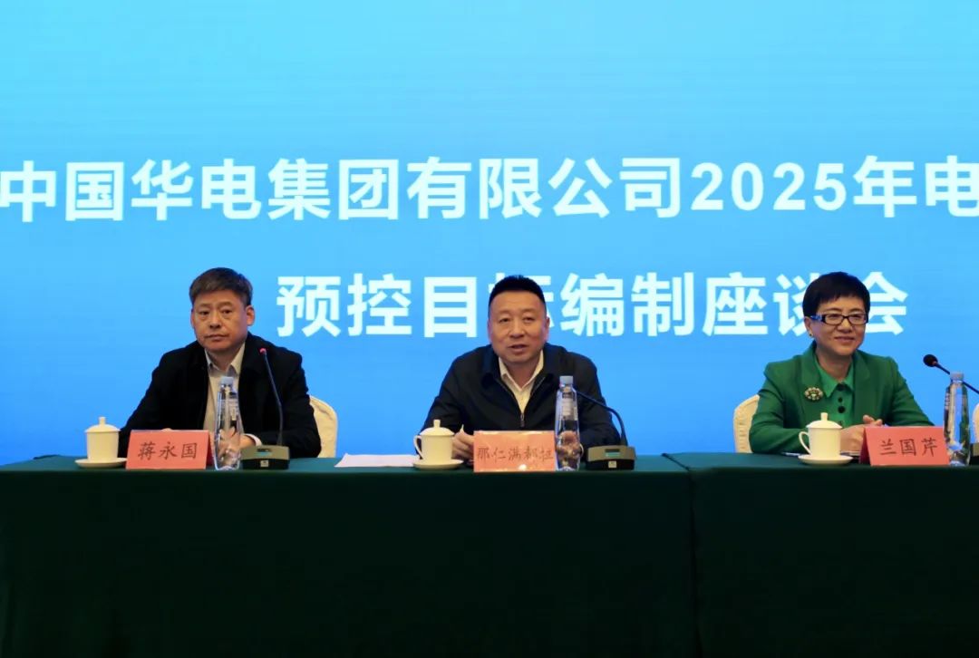 華能集團(tuán)2025年電、熱量預(yù)控目標(biāo)編制座談會(huì)在呼和浩特召開
