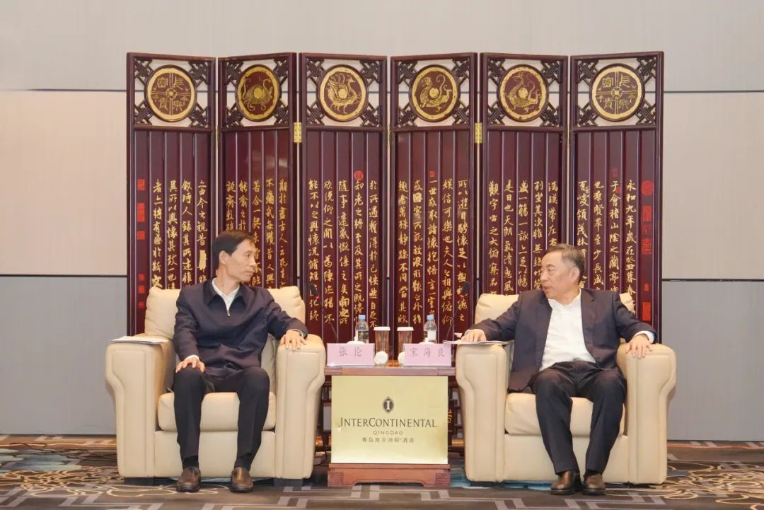 中國能建黨委書記、董事長宋海良與菏澤市委書記張倫會(huì)談