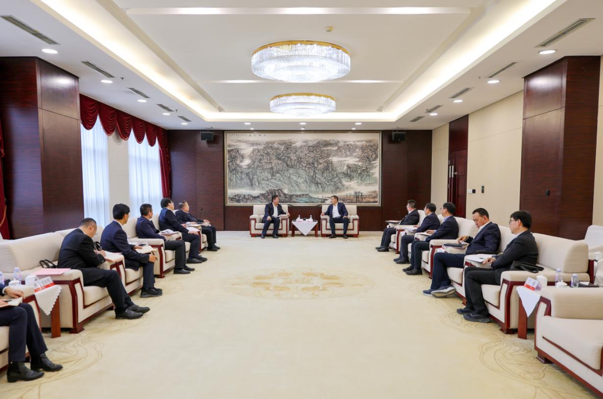 大唐甘肅公司黨委書記、董事長王建偉拜會國網(wǎng)甘肅省電力公司董事長、黨委書記林一凡