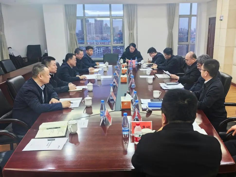 華能蒙東公司黨委書記李樹學(xué)與大慶市委副書記、市長李巖松會(huì)談