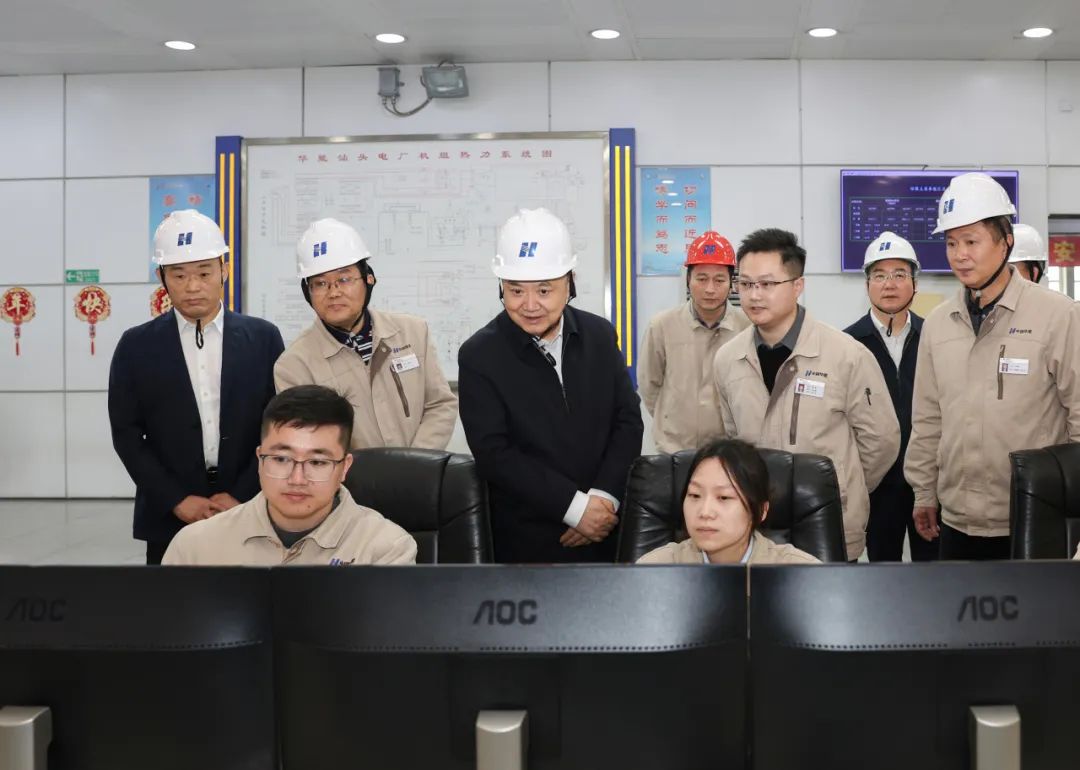 華能集團(tuán)董事長、黨組書記溫樞剛到南方分公司調(diào)研