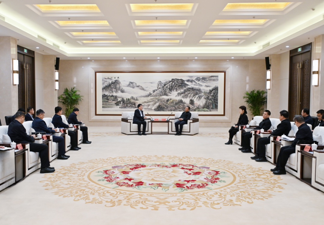 大唐集團(tuán)董事長(zhǎng)呂軍、總經(jīng)理張傳江拜會(huì)內(nèi)蒙古