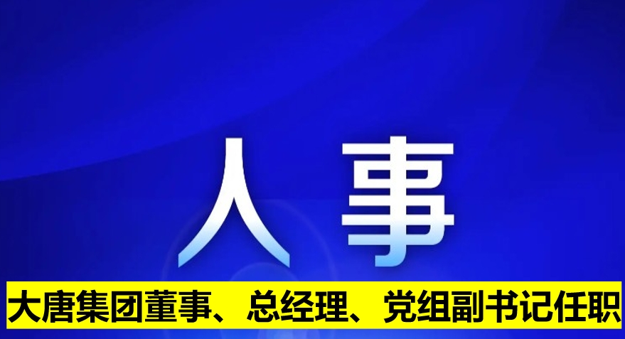 大唐集團(tuán)董事、總經(jīng)理、黨組副書(shū)記任職